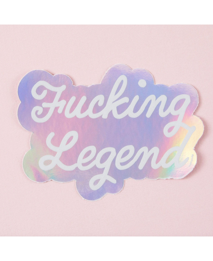 Sticker Fucking legend