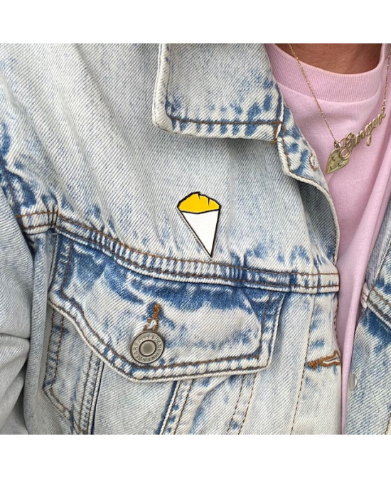 Pins Bshirt Cornet de frites