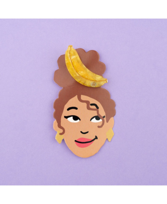 Barrette Coucou Suzette banane