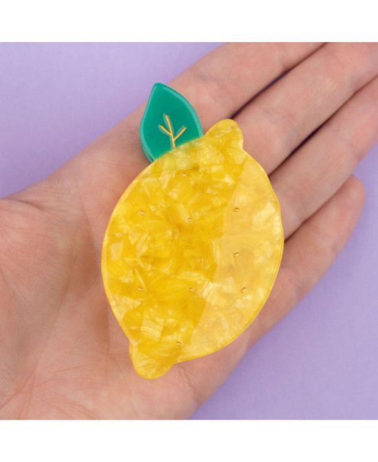 Pince à cheveux Coucou Suzette citron