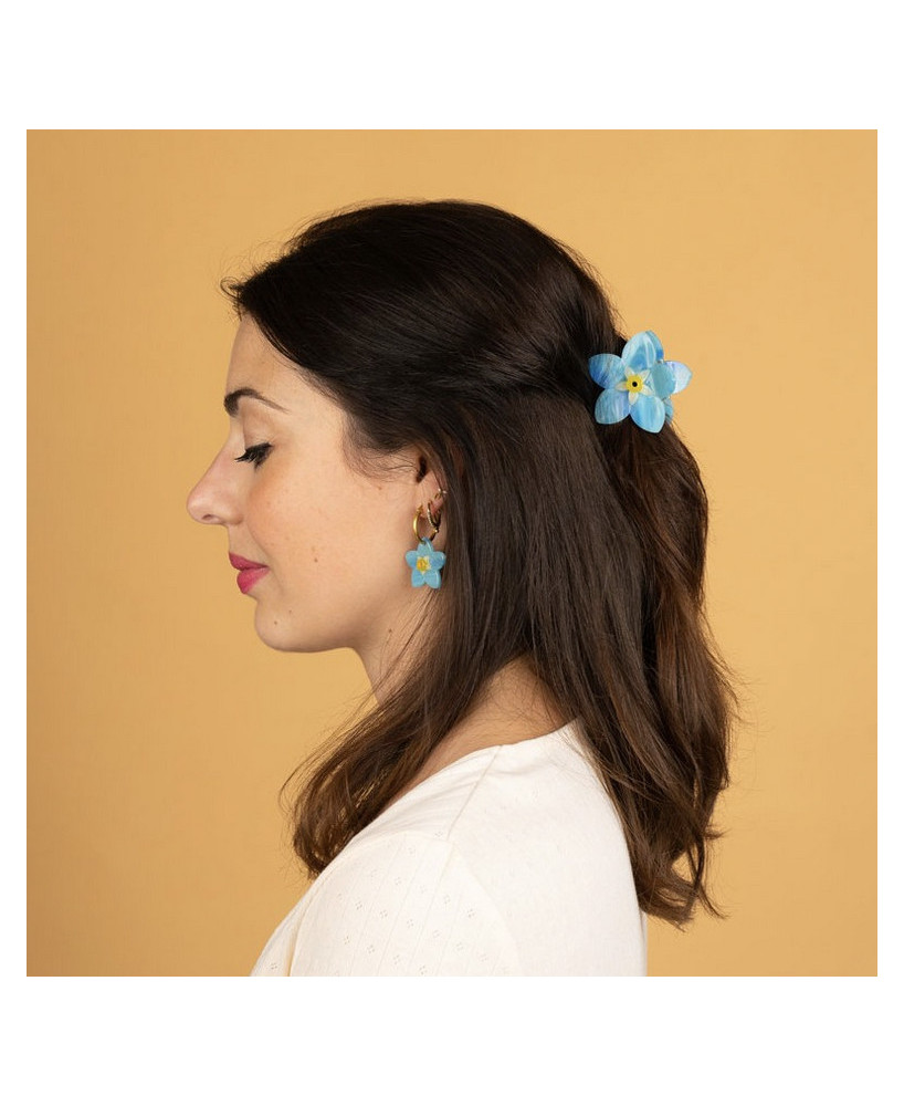 Pince à cheveux Coucou Suzette Myosotis