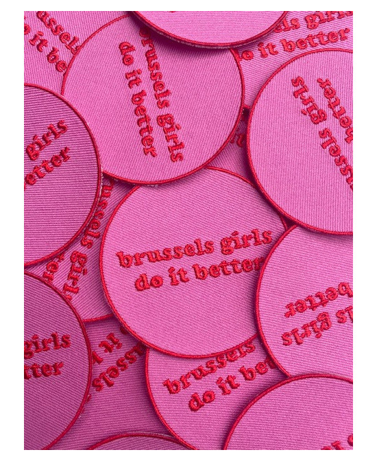 Patch thermocollant Brussels girls do it better
