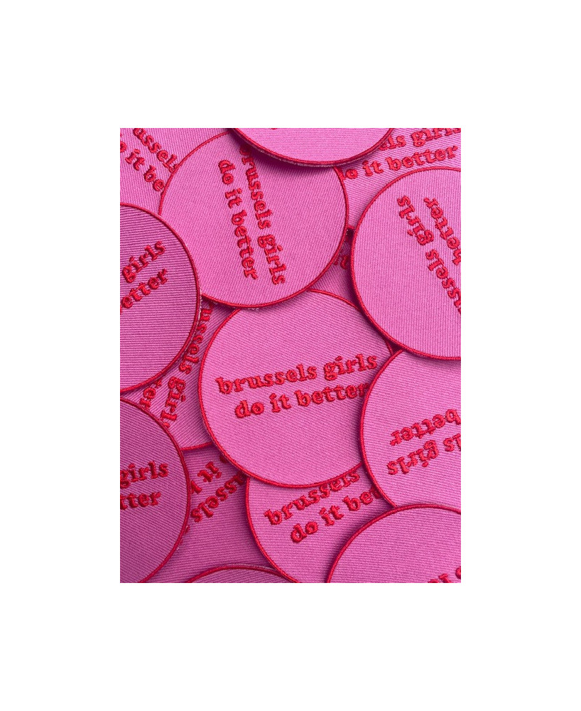 Patch thermocollant Brussels girls do it better