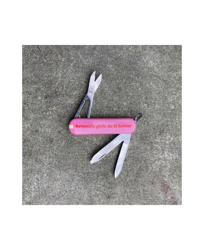 Couteau de poche Victorinox Classic brussels girls do it better