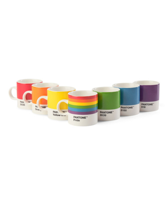Set Pantone expresso cups Pride