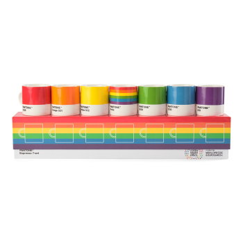 Set Pantone expresso cups Pride