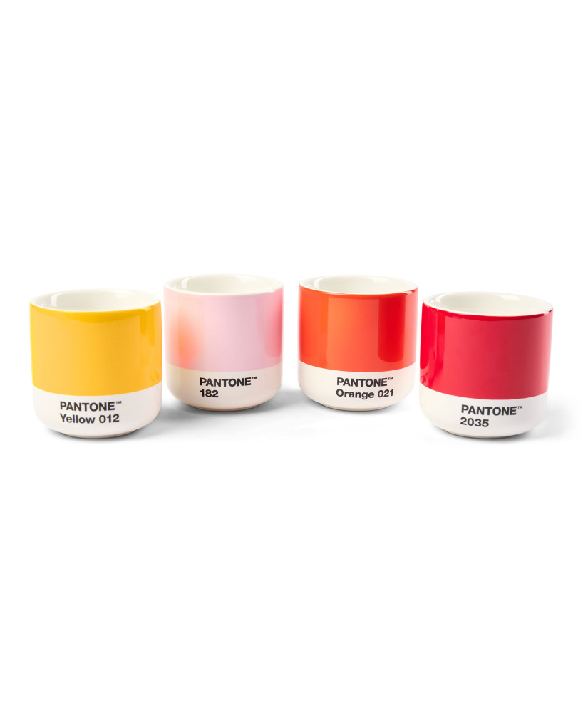 Set Pantone machiato cups