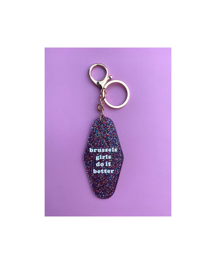 Porte-clés brussels girls do it better