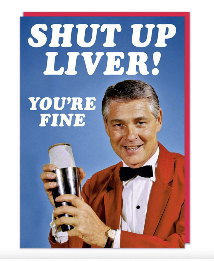 Carte Shut up liver