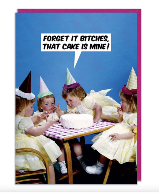 Carte That cake is mine