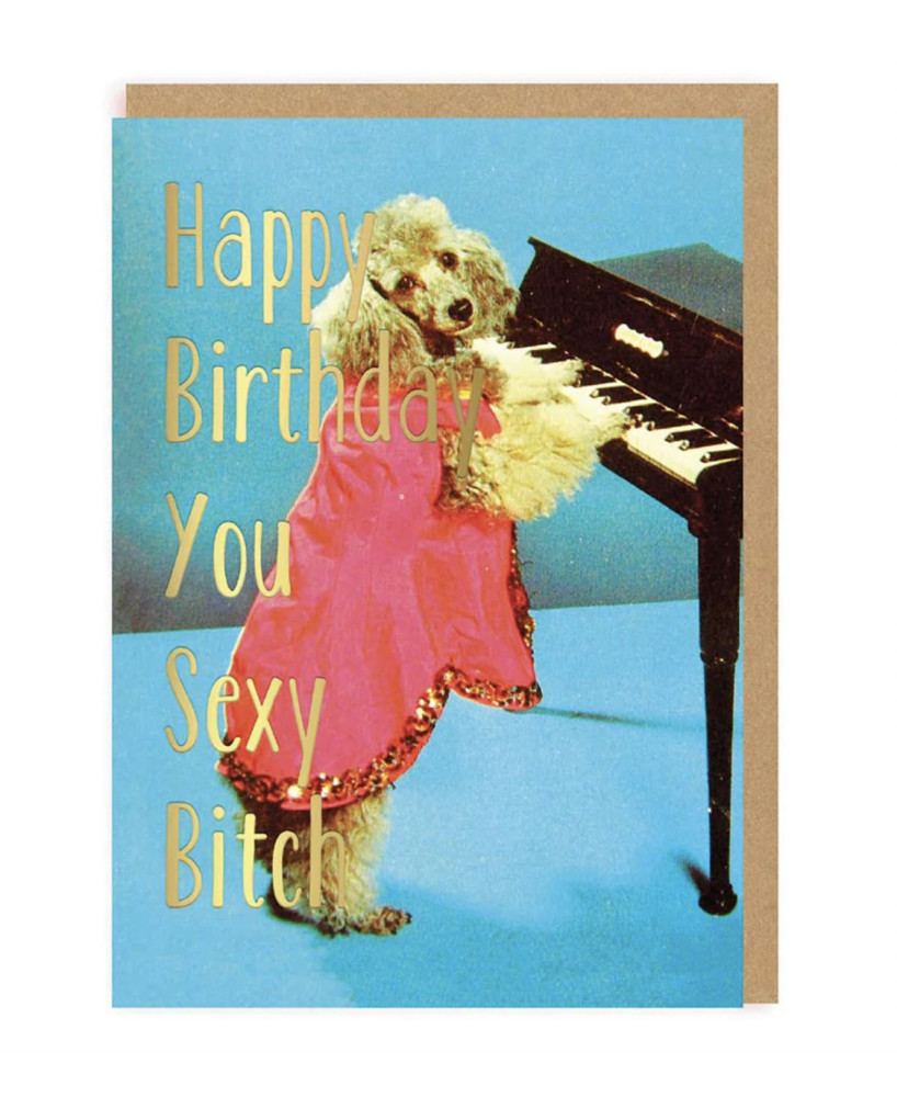 Carte Happy birthday you sexy bitch
