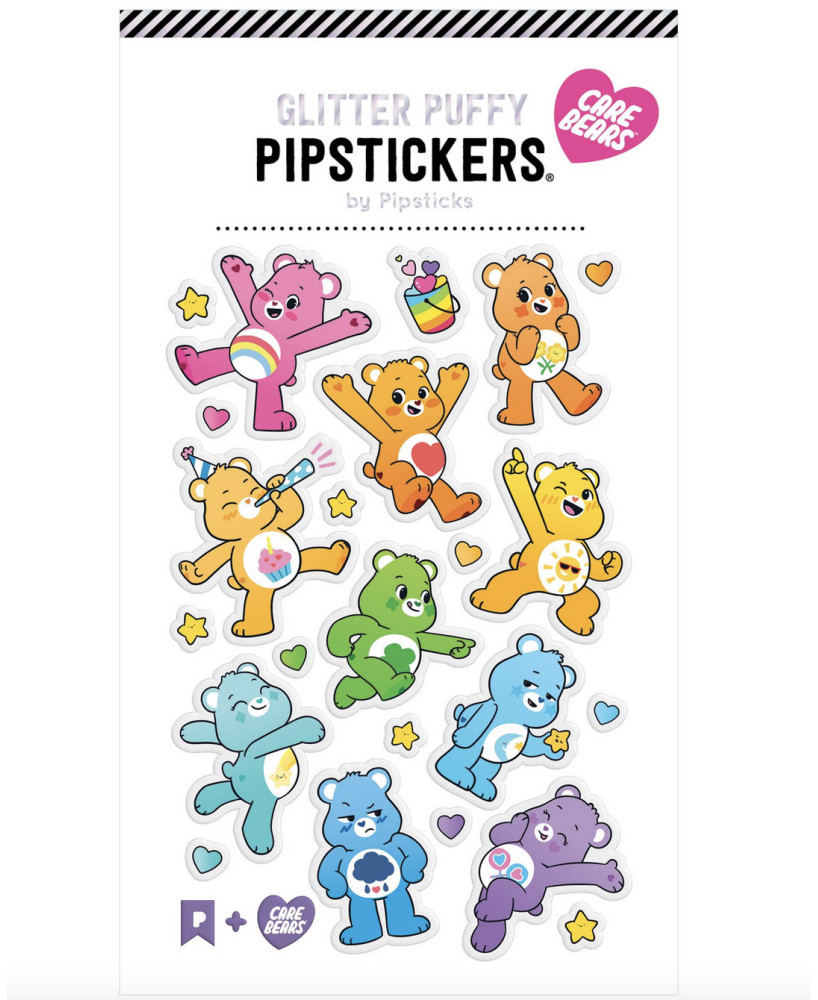 Planche stickers 3D Bisounours