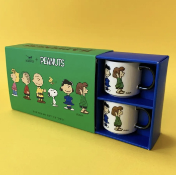 Set tasses expresso Snoopy and friends