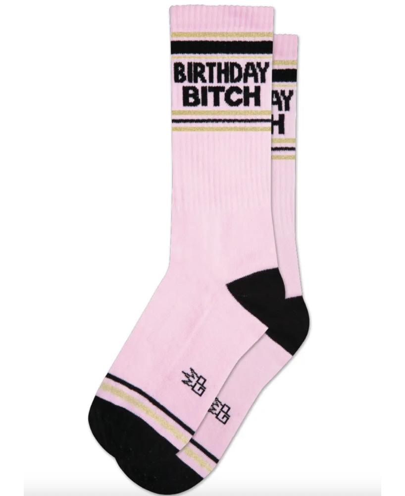 Chaussettes Birthday bitch