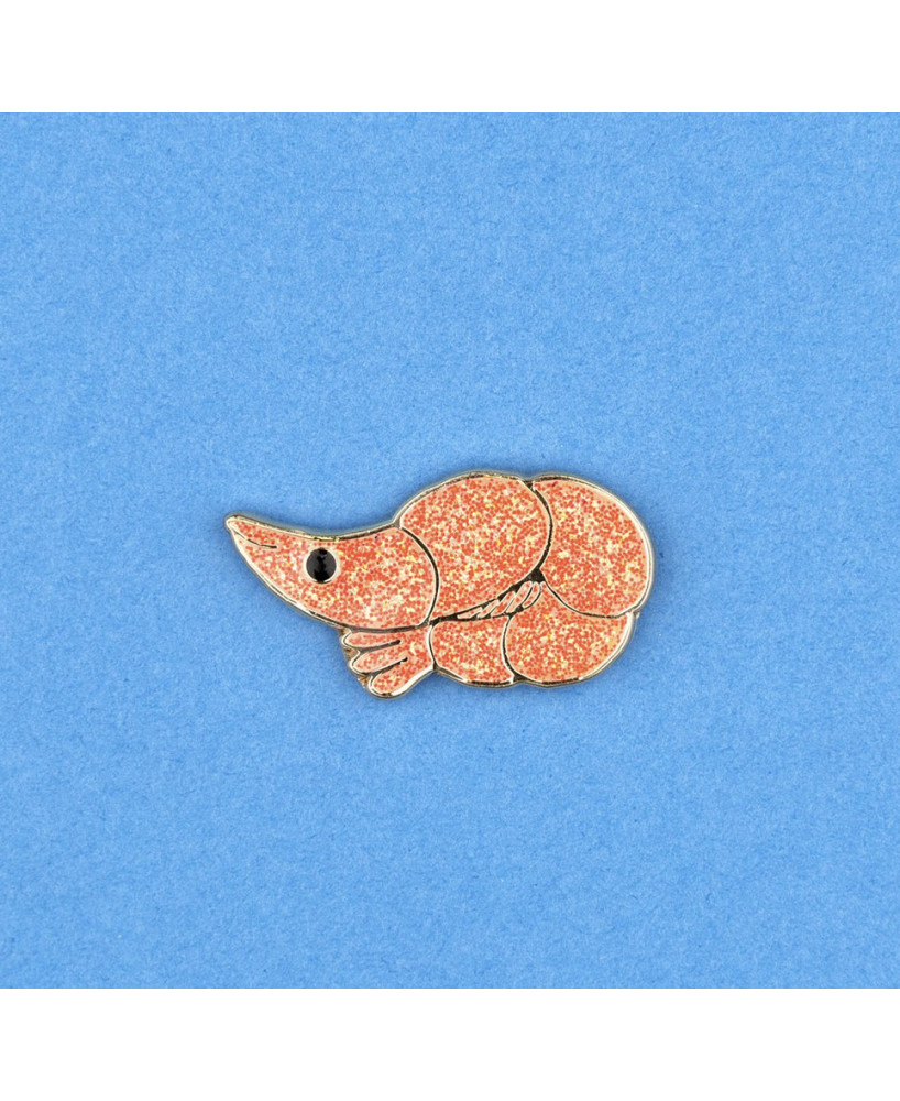 Pins Coucou Suzette Crevette