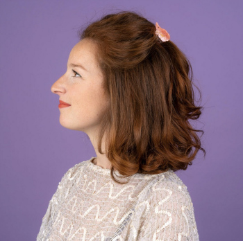 Mini pince à cheveux Coucou Suzette Crevette
