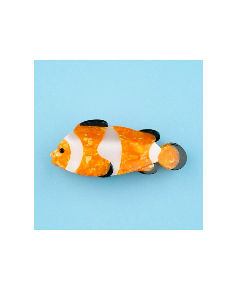 Pince à cheveux Coucou Suzette Poisson clown