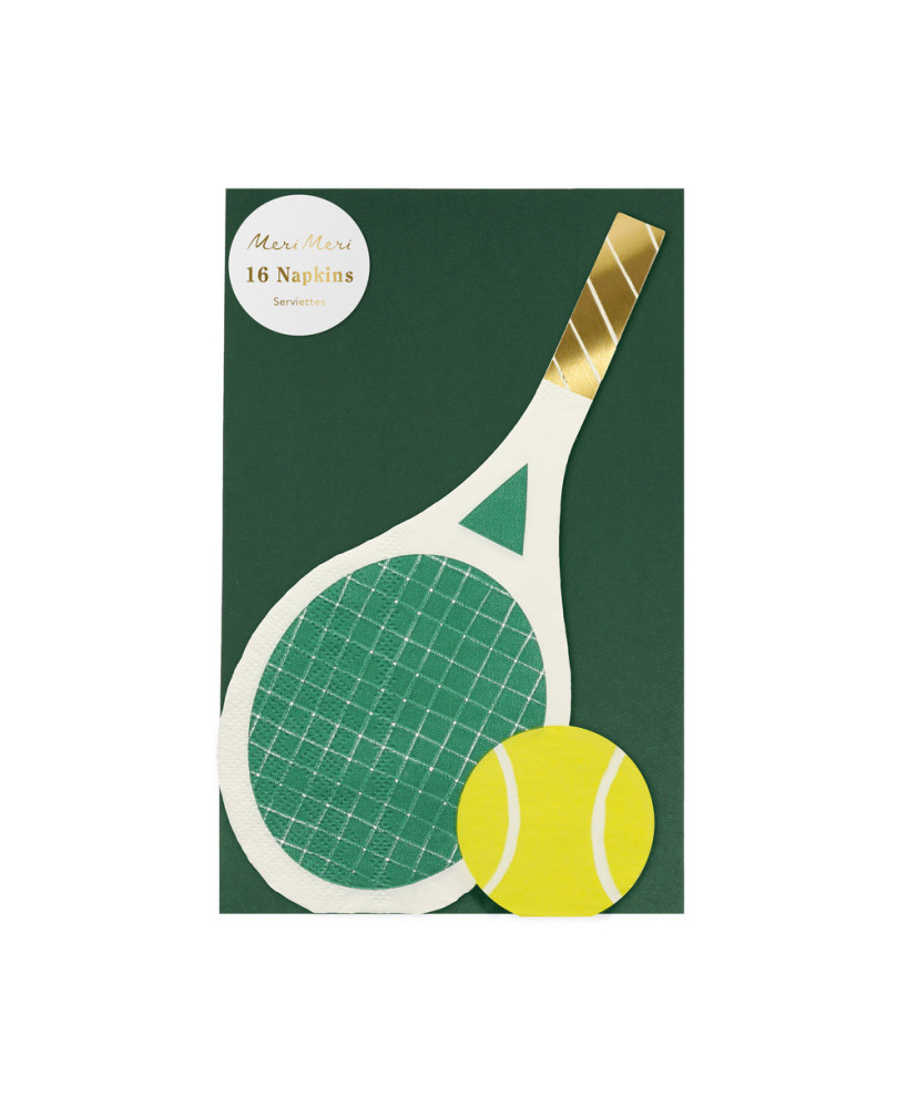 Serviettes Tennis