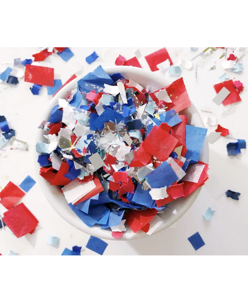 Mix Confettis bleu-blanc-rouge