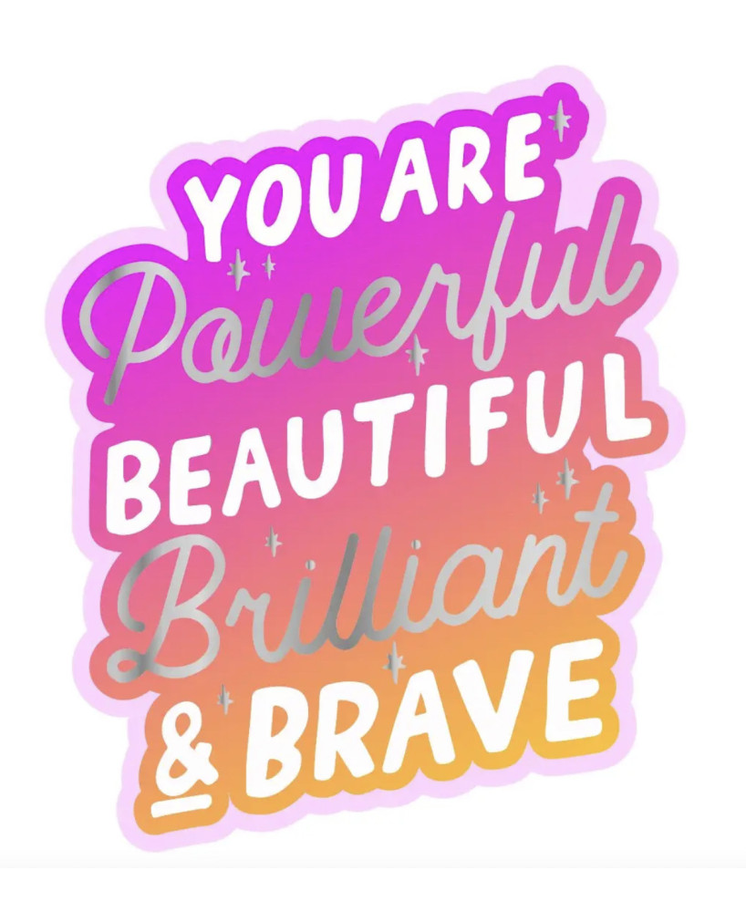 Sticker You are powerful