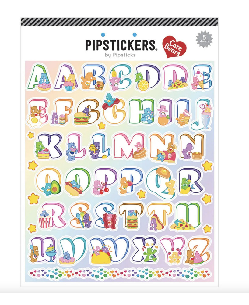 Stickers Alphabet Bisounours