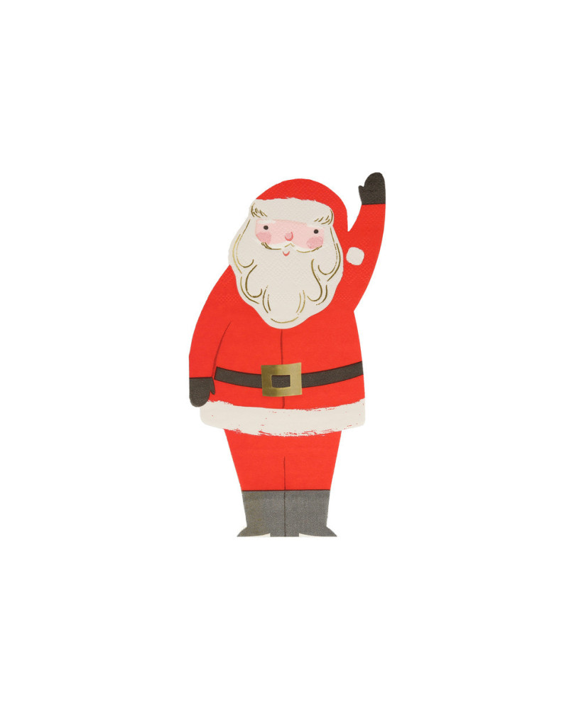 Serviettes Meri Meri Père Noël