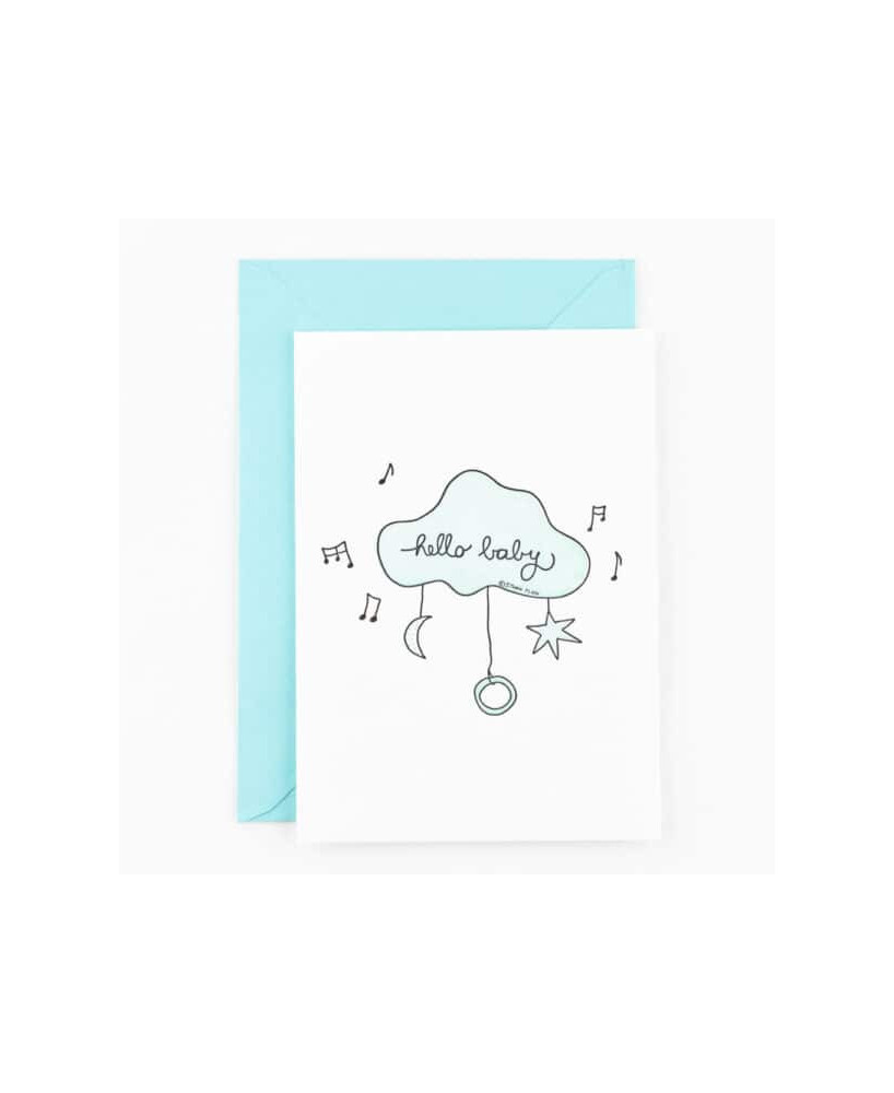 Carte Hello Baby