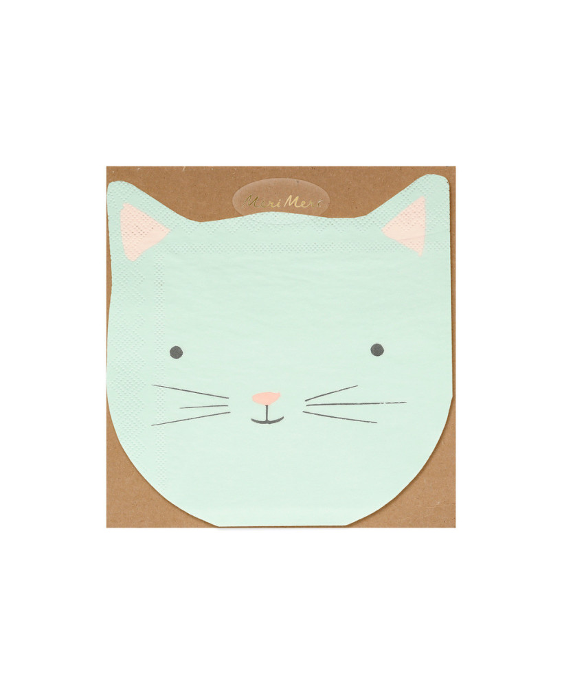 Serviettes Chaton