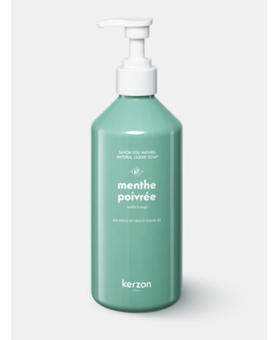 Savon liquide Menthe poivrée Kerzon
