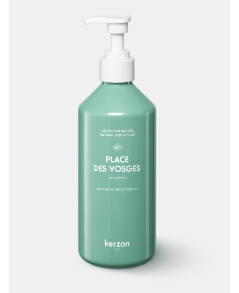 Savon liquide Place des Vosges Kerzon vert