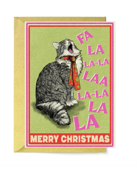 Carte Mery Christmas Falala