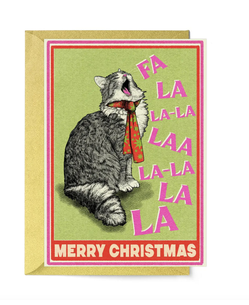 Carte Mery Christmas Falala