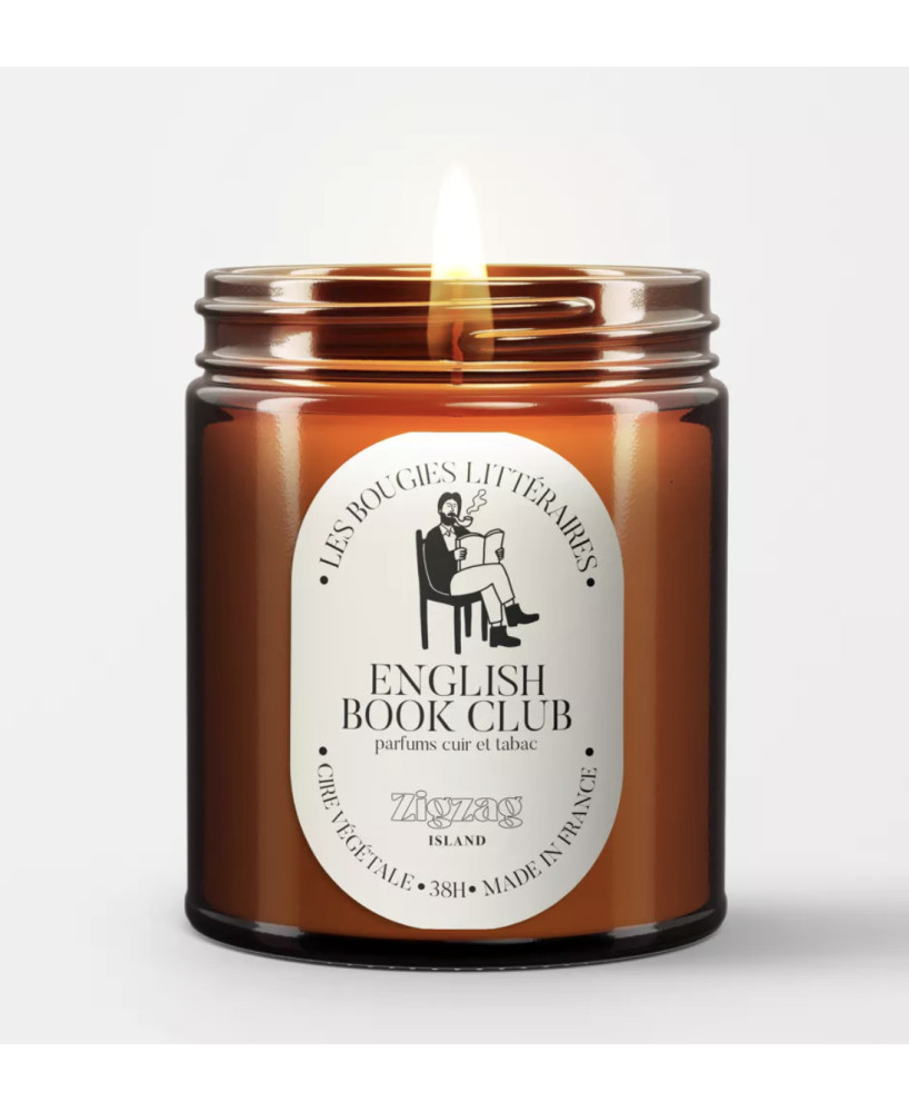Bougie parfumée English book club