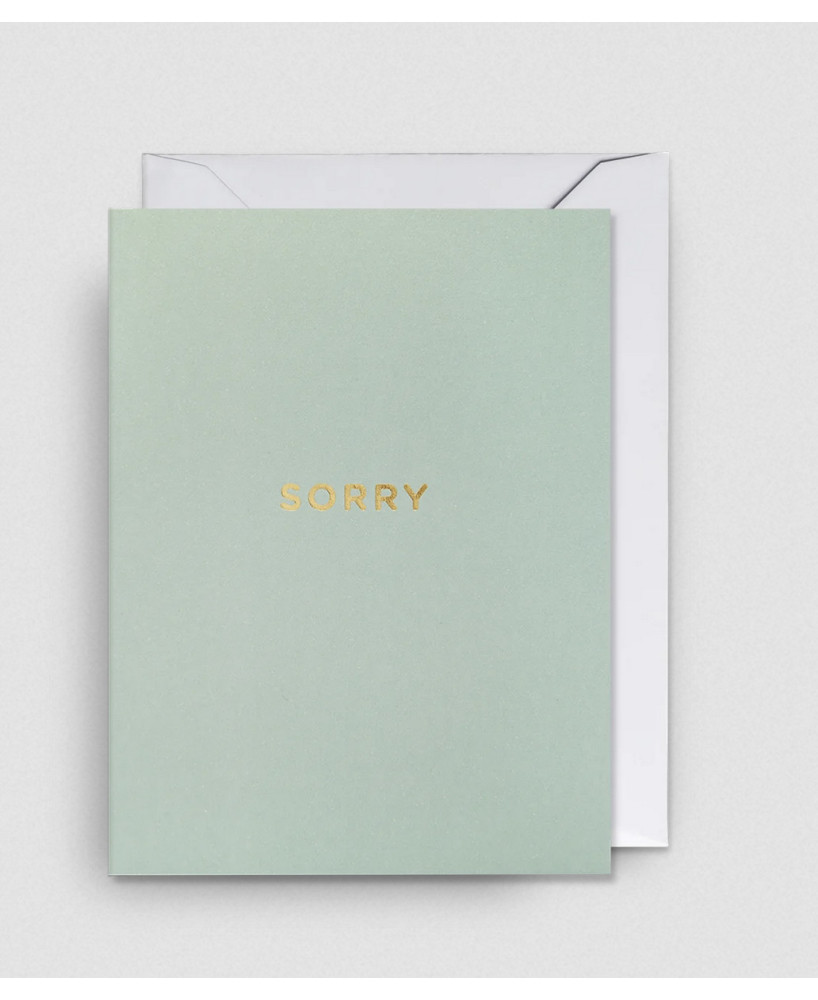 Petite carte Sorry