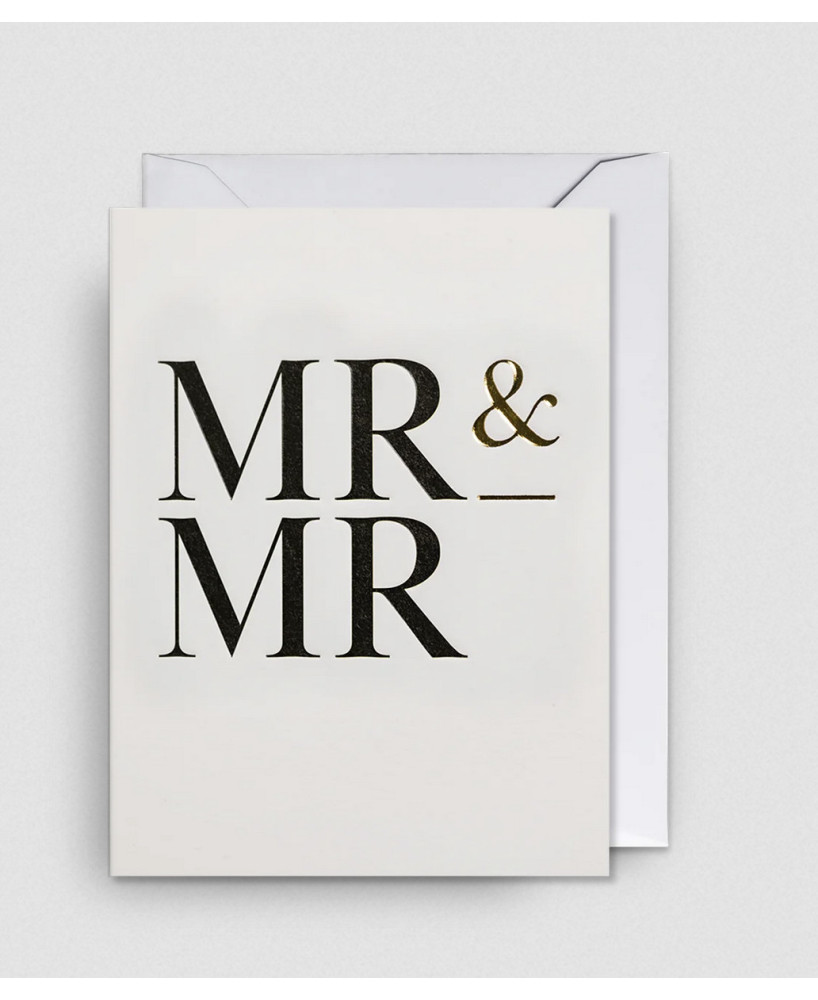 Petite carte Mr & Mr
