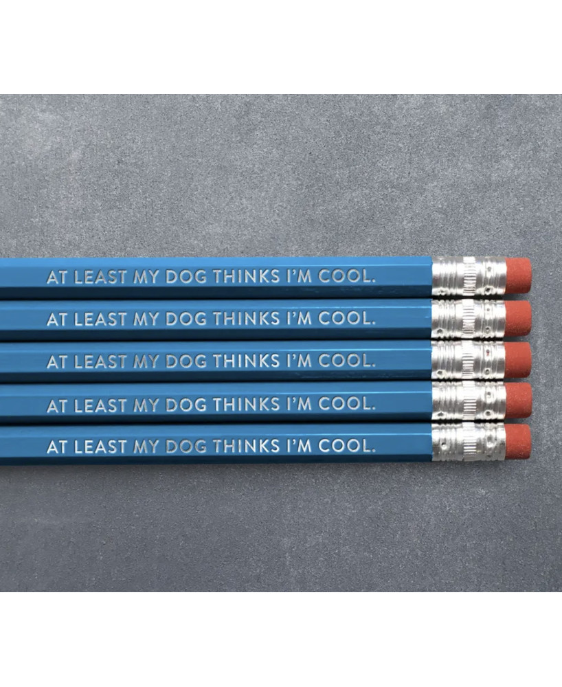 Set crayons At least my dog thinks I'm cool