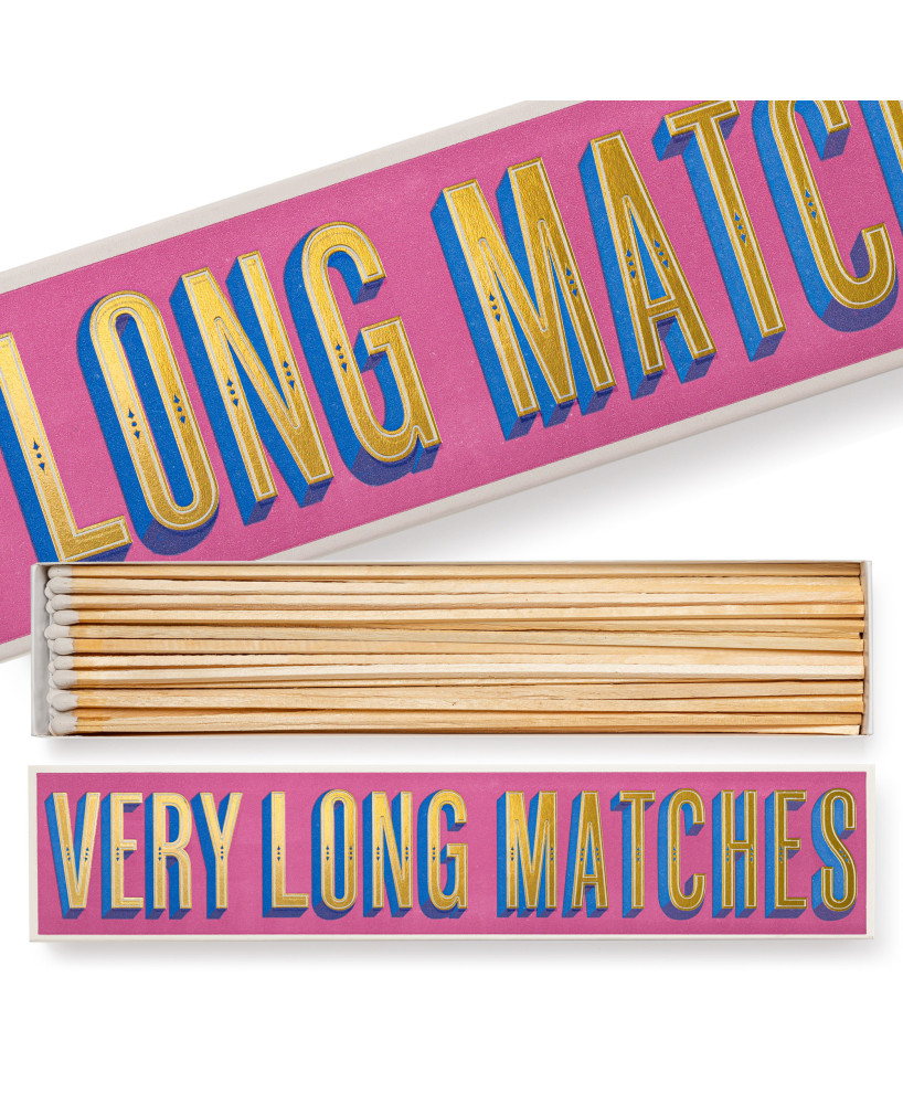 Boîte d'allumettes longues Very long matches