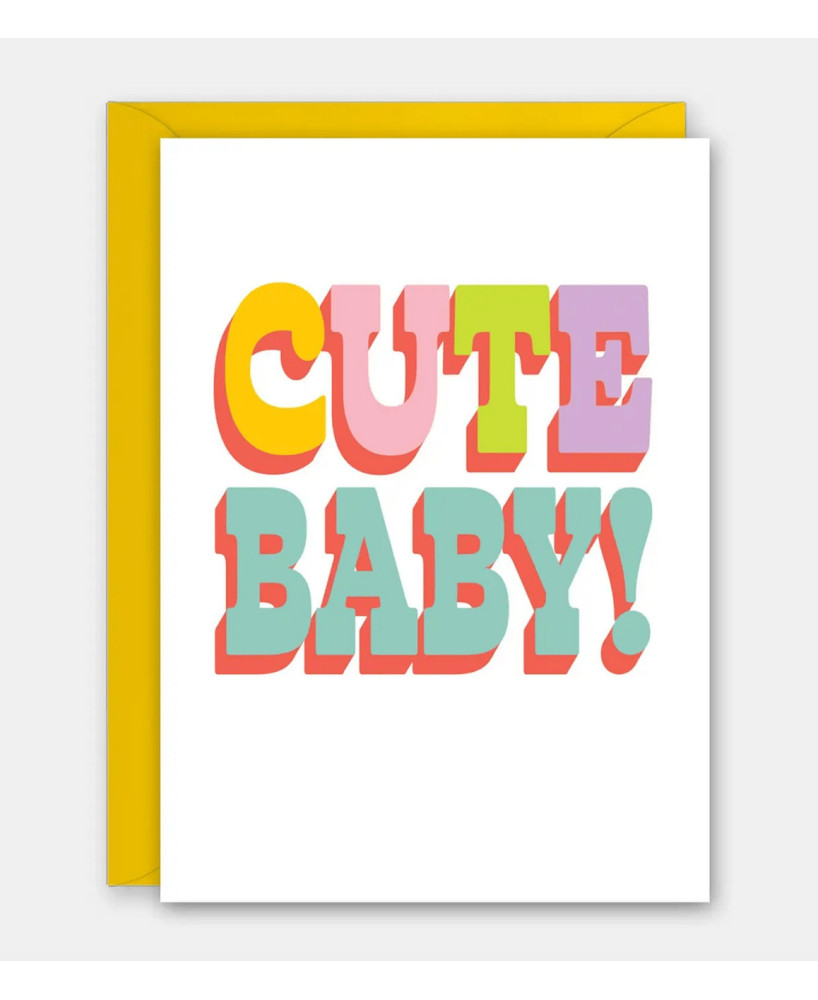 Carte Cute baby