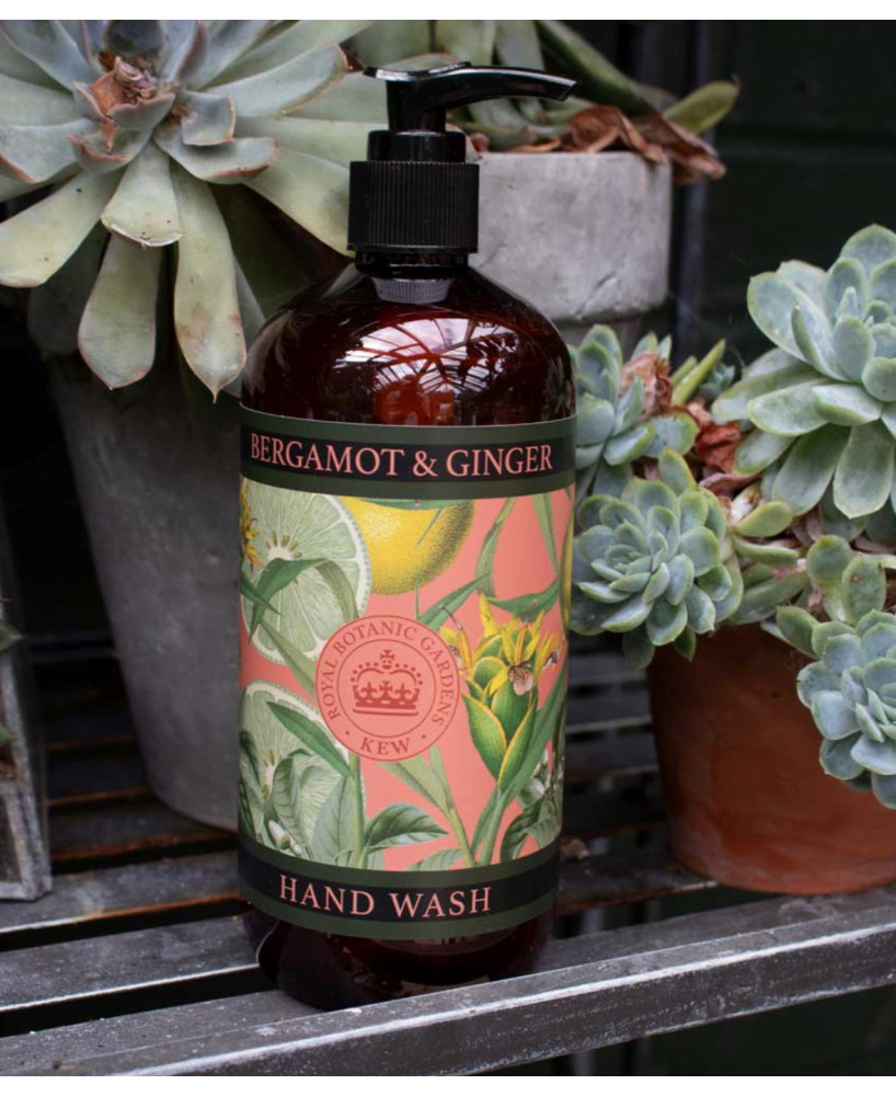 Savon liquide Kew Garden Bergamote et gingembre