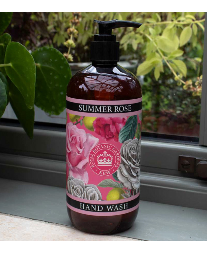 Savon liquide Kew Garden rose d'été