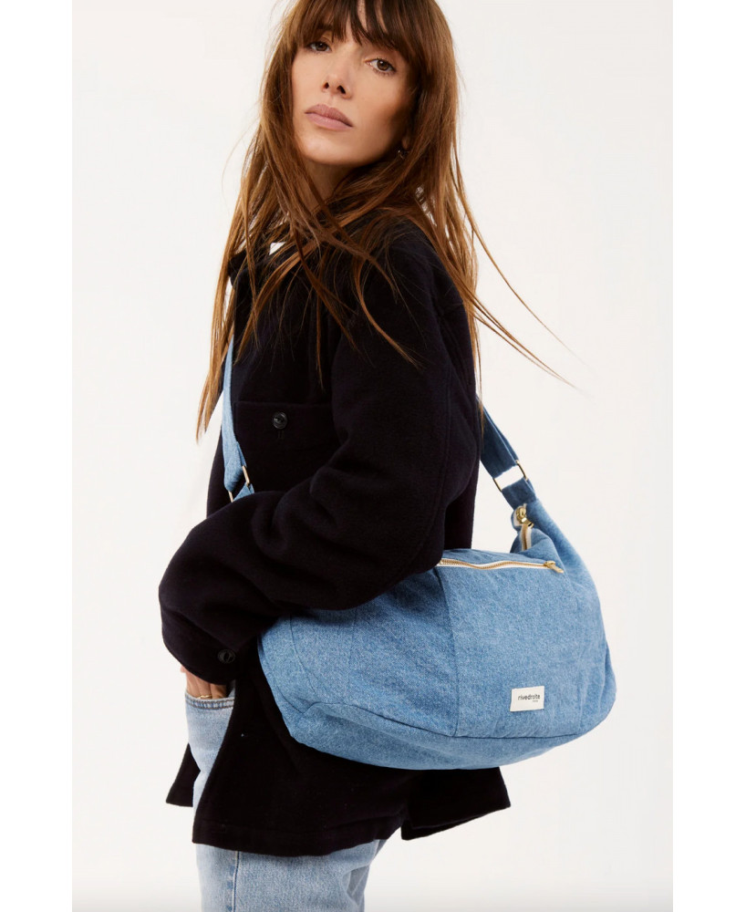 Sac Rive Droite Charlot denim clair
