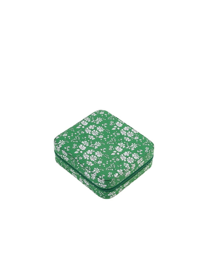 Boîte à bijoux carrée Liberty Capel green