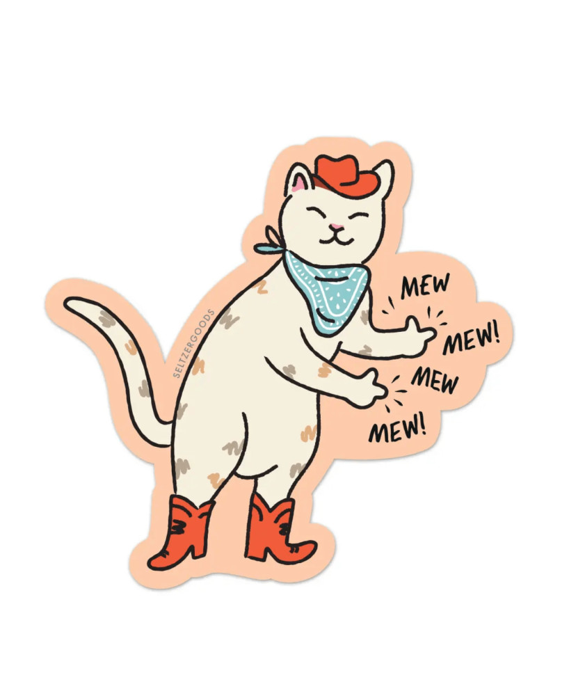 Sticker Chat Cowboy