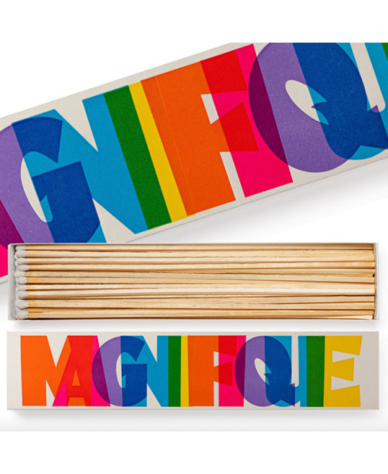 Boîte d'allumettes longues Magnifique