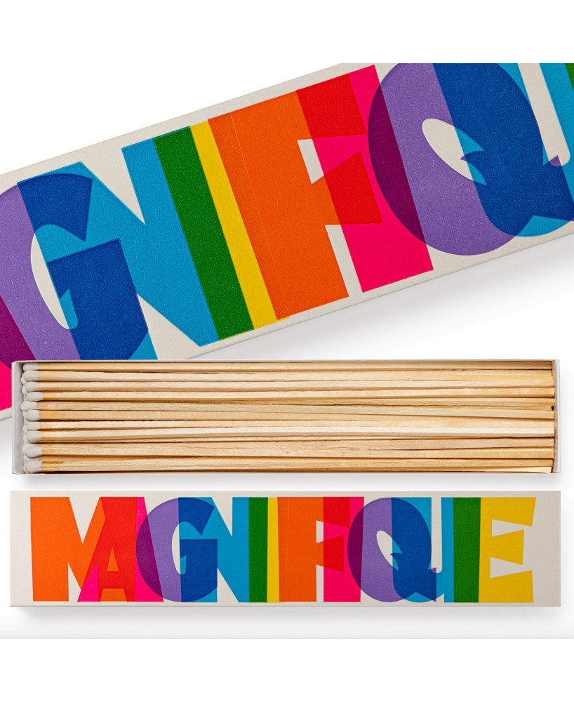 Boîte d'allumettes longues Magnifique