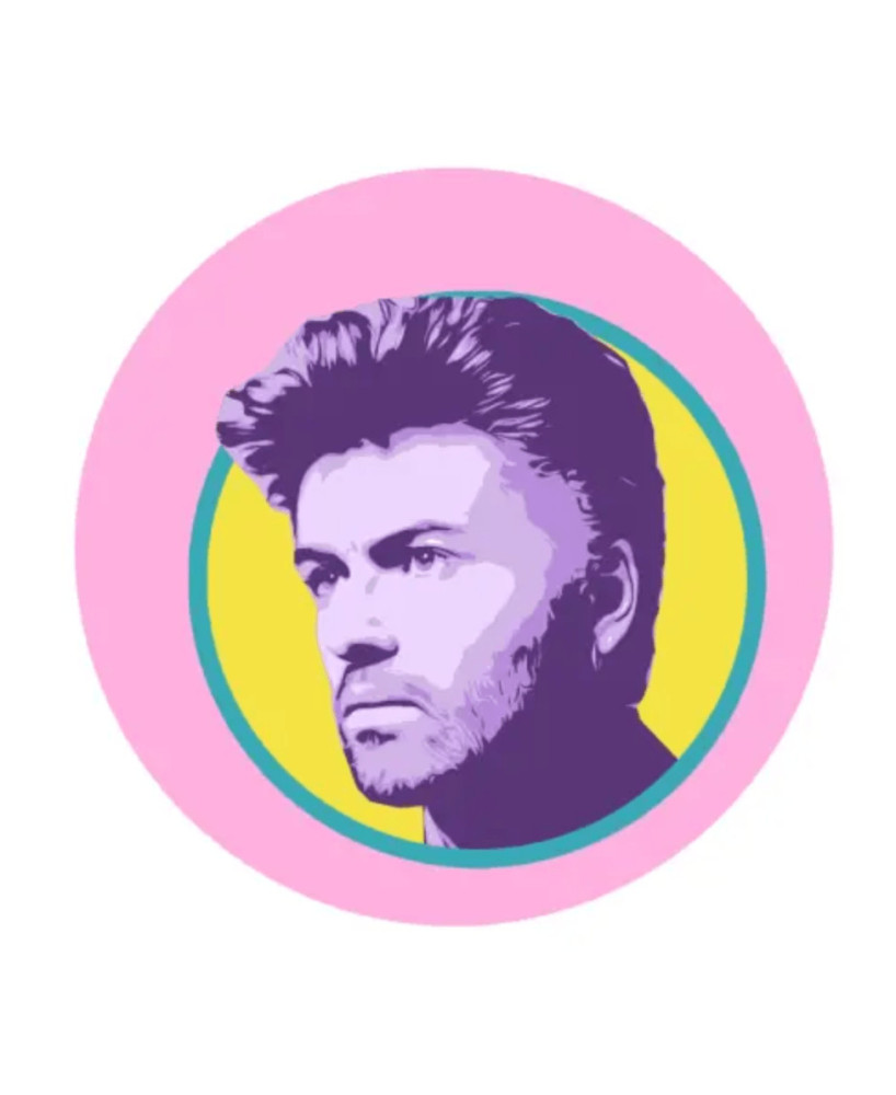 Sticker George Michael