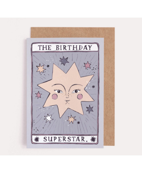Carte The birthday superstar