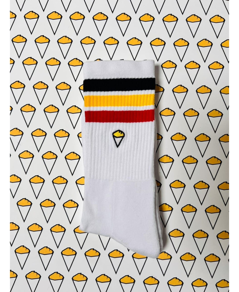 Chaussettes Bshirt noir jaune rouge