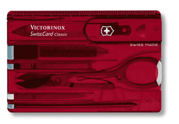 Swiss Card Classic Victorinox rouge