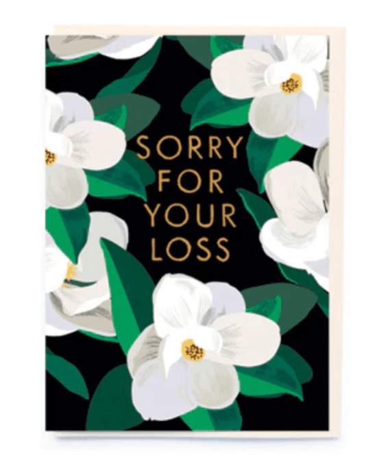 Carte Sorry for your loss